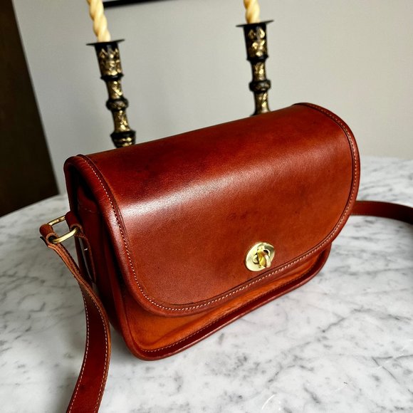 RARE Vintage Coach Collegiate Bag 9815 Made in USA - Picture 2 of 16